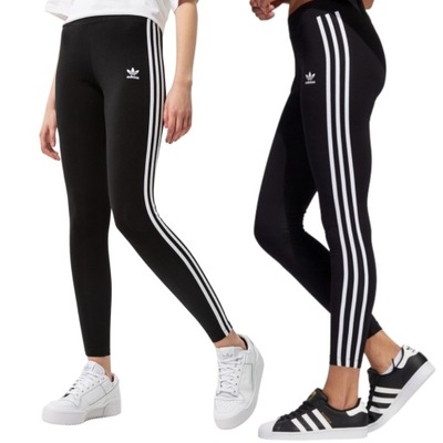 ADIDAS LEGGINSY DAMSKIE SPODNIE TREFOIL r. 32