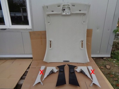 Mercedes w205 2014r потолок защита стоек фото №1