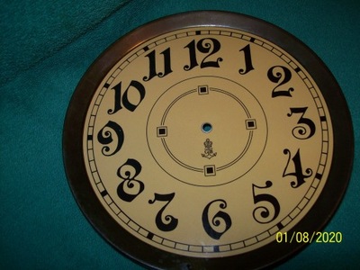 TARCZA-CYFERBLAT do zegara 18,5cm