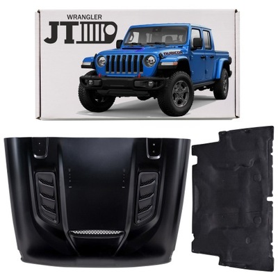 Jeep wrangler jl 2018+ капот вентилируемая eu фото №1