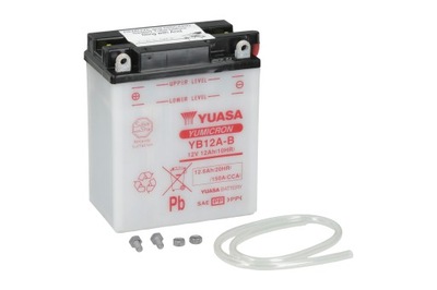 BATERÍA YUASA YB12A-B XT FZR CB CBX XV535 EN F  