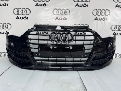 Audi a3 8v hb sportback s-line 2012-2016 бампер передний 4xpdc омыватель фото №1