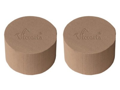 2x Gąbka florystyczna sucha okrągła Cylinder 8cm