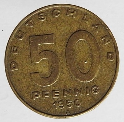 C49. NIEMCY NRD 50 PFENNIG 1950 A
