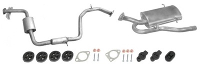 Система выпускной mitsubishi space runner 2.0 дизель фото №1