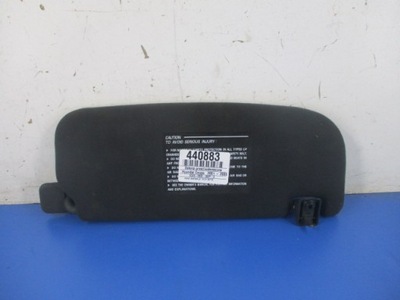 Hyundai coupe ii защита солнцезащитная левая+ крепление фото №1