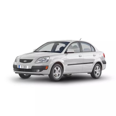 Kia rio 1999-2005 накладки бічний фото №1