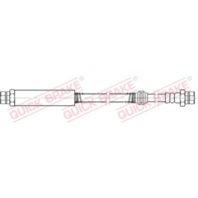 ПАТРУБОК ГАЛЬМІВНИЙ ЕЛАСТИЧНИЙ QUICK BRAKE 22.934