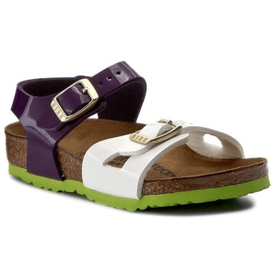 BIRKENSTOCK RIO KIDS SANDALKI ROZ. 29 kolorowe