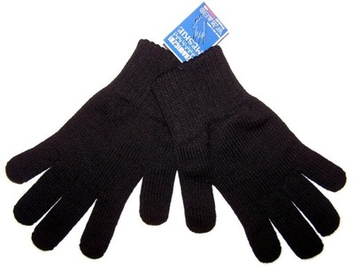 Rękawiczki Męskie Akrylowe Zimowe GRUBE PODWÓJNE 1-para
