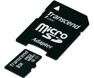 TRANSCEND 8 GB micro SD HC Class 10 UHS-I Premium