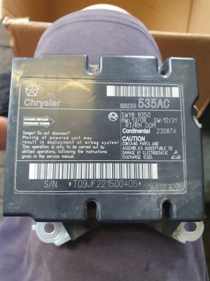 Датчик модуль подушка безпеки chrysler town country 6823353ac фото №1