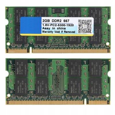 2GB DDR2 667MHz PC2-5300U GR667D264L5/2G