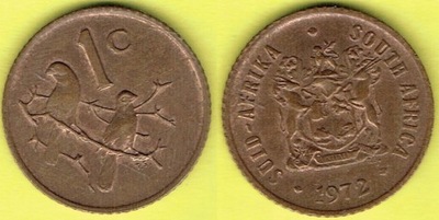 Afryka 1 Cent 1972 r.