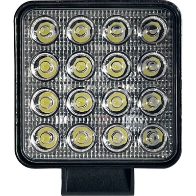 FARO EN FUNCIONAMIENTO HALÓGENO 16 DIODO LUMINOSO LED AFUSTE APAGADO ROAD QUAD  