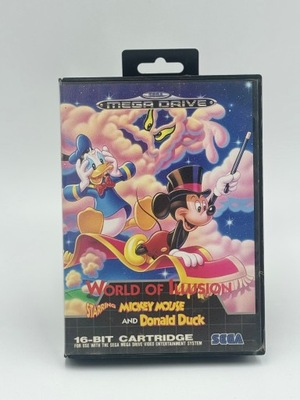 Gra Sega Megadrive World Of Illusion Mickey Mouse And Donald Duck