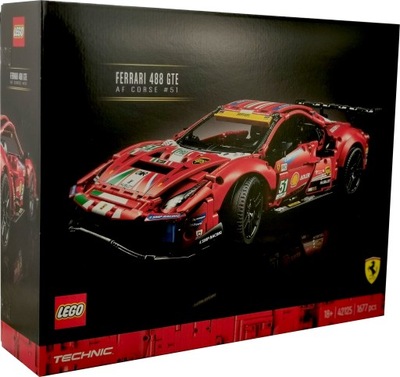 Klocki Lego Technic Ferrari 488 GTE “AF Corse #51”