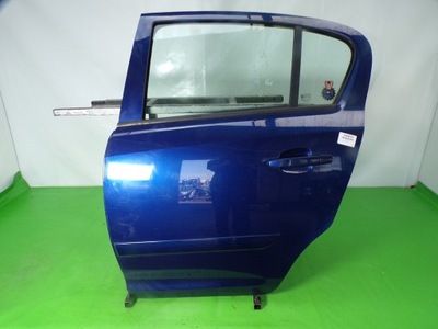 Opel corsa d хэтчбек дверь задняя задние левая фото №1