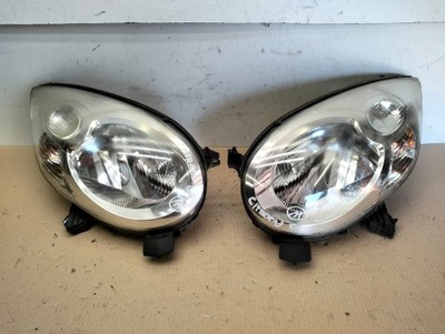 FARO PARTE DELANTERA DERECHA + IZQUIERDA CITROEN C1 2005-2012 INGLESA JUEGO  