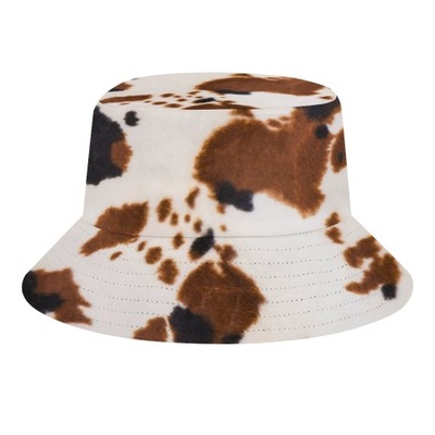 Cow Cattle Print Bucket Hat Fishing Hat