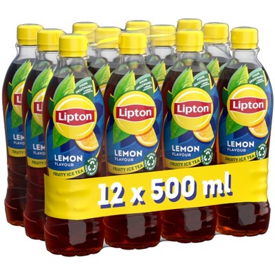 Lipton Lemon Napój butelka 0,5l x12 500ml