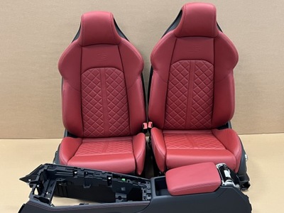 Audi s5 a5 8w сидіння шкіра оббивка sportback фото №1