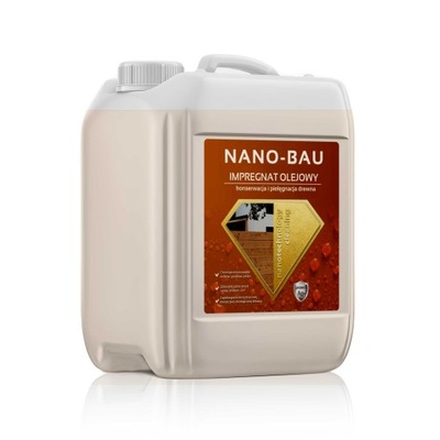 Preparat do zabezpieczania drewna NANO-BAU 5 Litrów