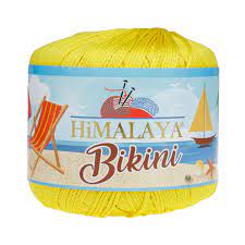 Włóczka HIMALAYA BIKINI 50G 80602 żółty