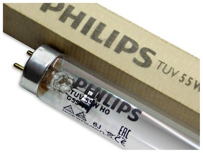 Promiennik świetlówka PHILIPS TUV 55W UV-C G55 T8