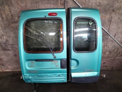 Дверей комплектна  правий лівий задній стулка renault kangoo 1 fl tef92 фото №1