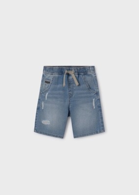 Bermudy jeansowe jogger Better Cotton dla chłopca 6282 039 r 140