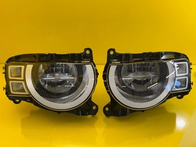 Лампа ліва права передня land rover defender 2 led 20- фото №1