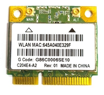 KARTA WI-FI ATHEROS QCWB335 802.11 b/g/n