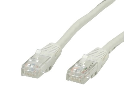 Kabel sieciowy LAN PatchCord UTP CAT 5e 7m szary