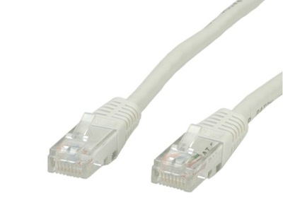 Kabel sieciowy LAN PatchCord UTP CAT.6 1m szary