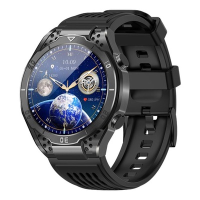 Smartwatch iSEN JA01 Black, AMOLED 1.43"HD, Glicemie