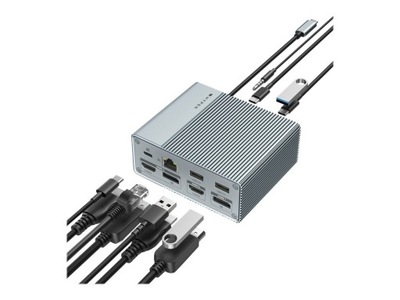 Stacja dokująca USB-C HyperDrive GEN2 12 w 1 | Porty Ethernet LAN (RJ-45) 1