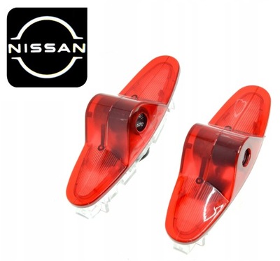 2x LED LOGO PROJEKTOR NISSAN PRIMERA 2002-2007