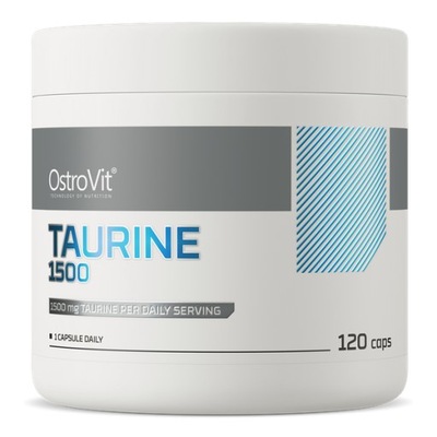 OSTROVIT SUPREME CAPSULES TAURINE TAURYNA 1500 MG 120 CAPS