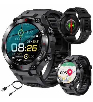 Smartwatch Zegarek Męski Wodoodporny Sportowy GPS