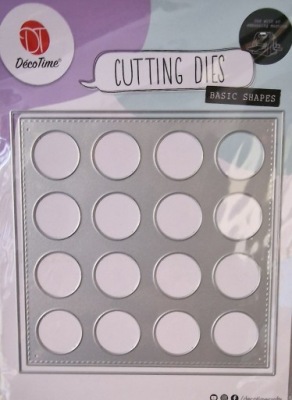 MATRYCA SZABLON DO WYCINANIA/WYTŁACZANIA WZÓR KÓŁKA