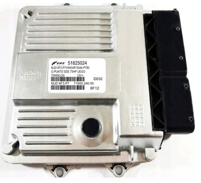 КОМП'ЮТЕР ECU FIAT 1.3 51825024 MJD6F3.P7