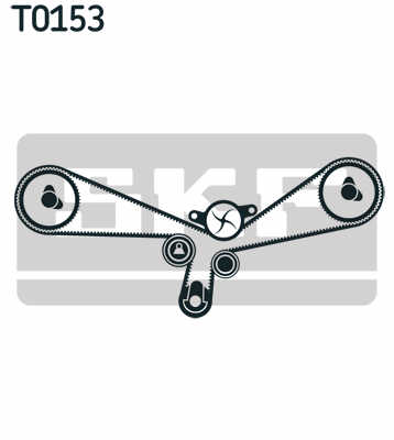 COMPUESTO ENGRANAJE DE DISTRIBUCIÓN SKF VKMA 01927 VKMA01927  