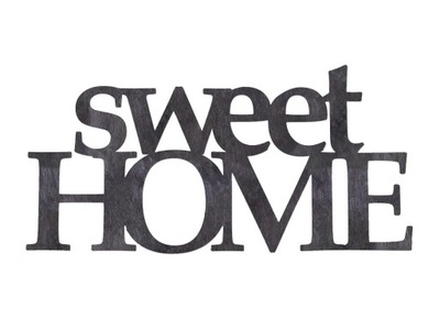 Dekoracja na ścianę Sweet Home - 1 komplet