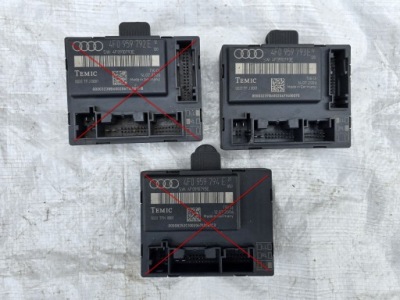 Модуль двері audi a6 c6 4f0959793e 4f0910793e фото №1