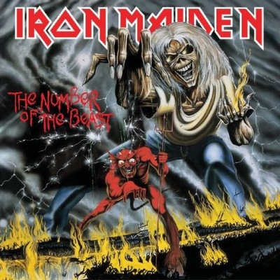 IRON MAIDEN - THE NUMBER OF THE BEAST CD FOLIA