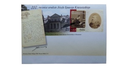 FDC Fi 4428 ROCZNICA URODZIN JÓZEFA KRASZEWSKIEGO L5906