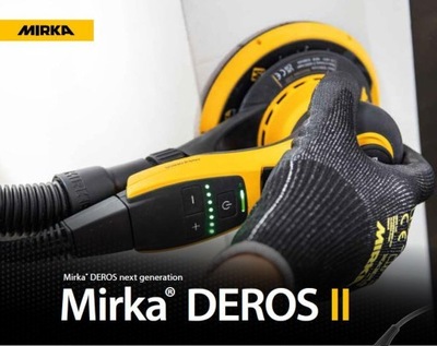 MIRKA DEROS II 625 Szlifierka Oscylacyjna Indukcyjna 150mm 2,5mm MID6254044 