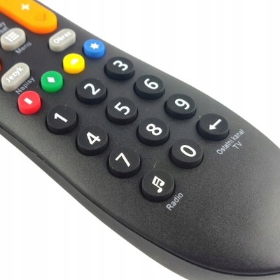 Pilot uniwersalny do dekoderów Cyfrowy Polsat Box HD5000 HD6000 HD7000