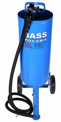 BASS MOBILNA PIASKARKA SYFONOWA 50L DO PIASKOWANIA